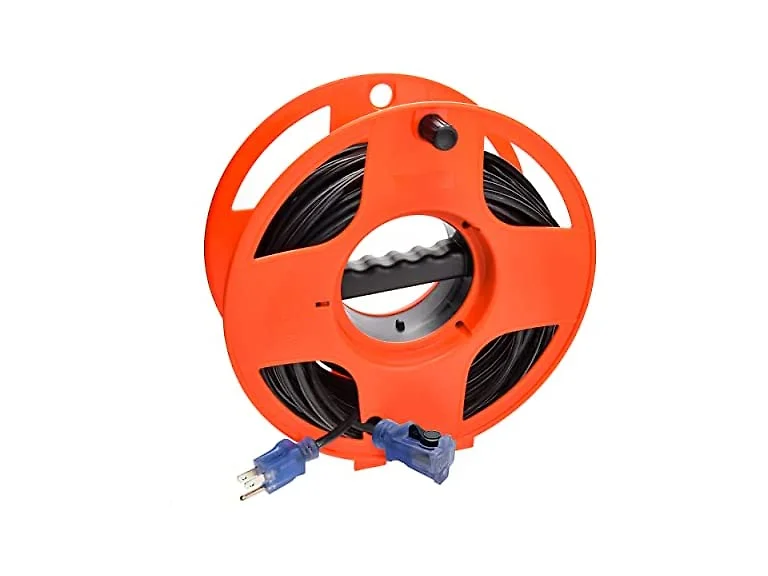 Clear Power 16/3 80ft Outdoor Cord with Wheel