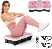 HOPHORSE Vibration Plate Exercise Machine for Lymphatic Drainage,200 Speeds