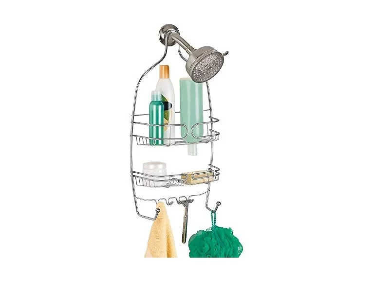 iDesign Shower Metal Storage Hanging Bath Caddy