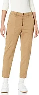 Amazon Essentials Women's Stretch Chino Utility Detail Pant, Camel, 6