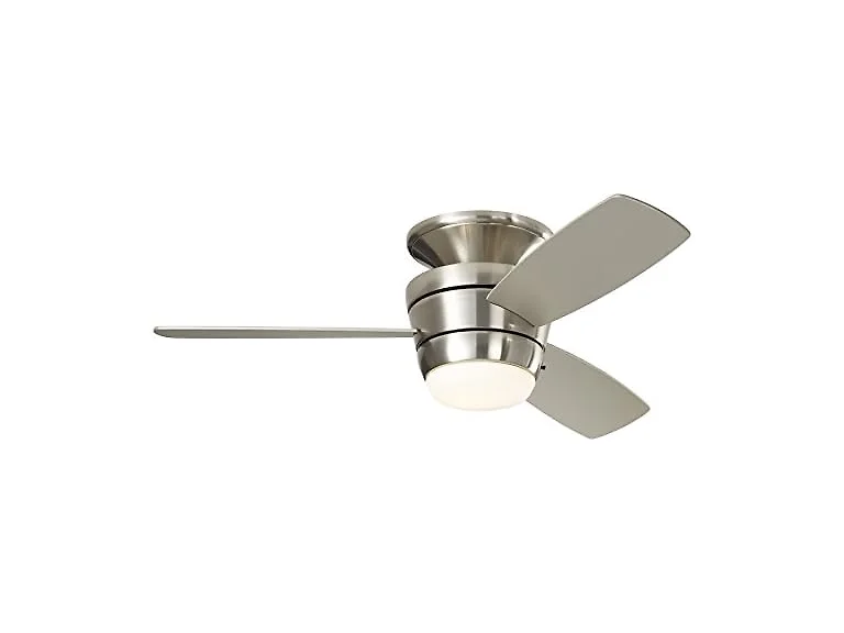 Harbor Breeze Mazon 44-in Brushed Nickel Indoor Ceiling Fan
