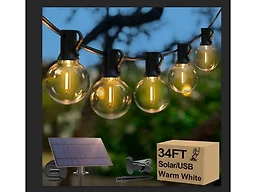 G40 Solar Lights 34FT