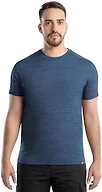 Wrangler Men's Performance Workwear Short Sleeve Crewneck T-Shirt, Estate Blue Heather, X-Large
