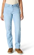 Carhartt Women's The Essential Mid Rise Comfort Jeans - Performance Fit Stretch Denim, Morning Sky, 16