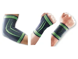 WISH WC - (3PK COMPRESSION) - ELBOW - PALM - WRIST 3-Pack 