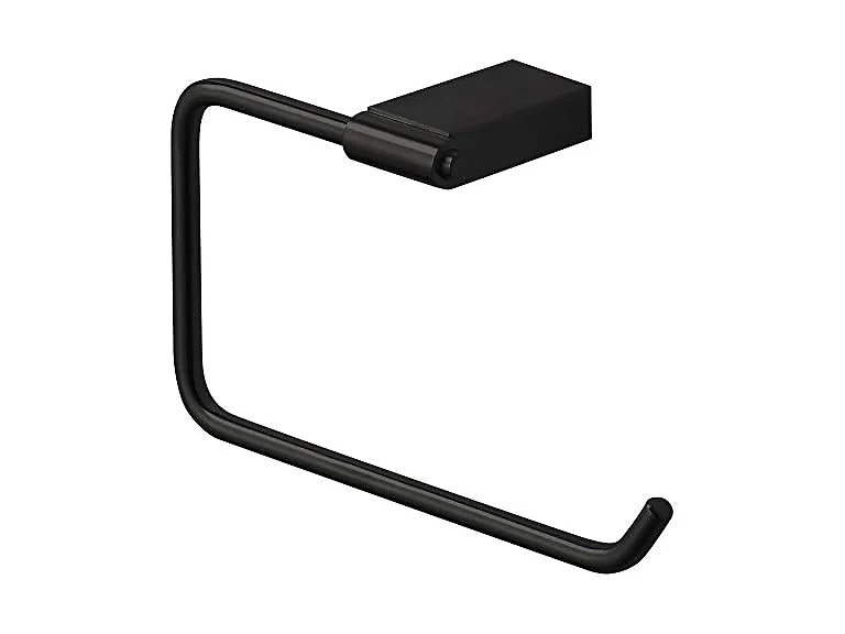 Transolid MTR-BK Maddox Towel Ring, Black