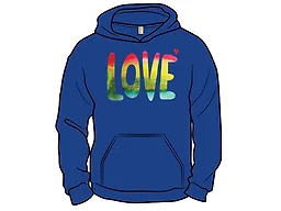 Watercolor Rainbow Love