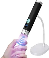 Mini Nail Lamp for Gel Nails with AI Sensor & Magnetic Stand,Rechargeable