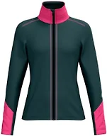 HEAD Women’s Asteria Full Zip Midlayer – Power Stretch®, Quick-Dry Performance, Stand-Up Collar - Dark Teal, X-Large (44)
