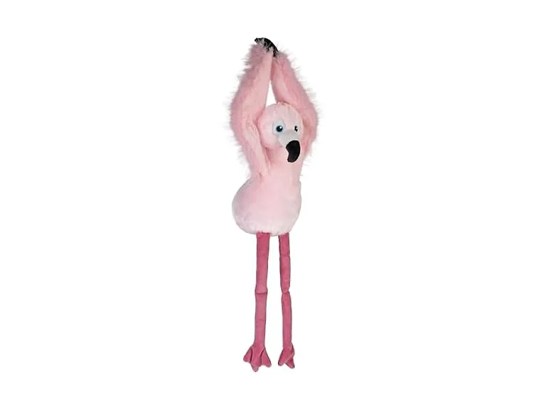 Wild Republic Hanging Eco Flamingo, Stuffed Animal, 21"