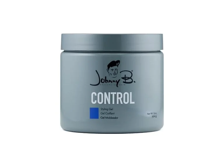 (2 Pack) Johnny B Control Styling Gel, 16 oz