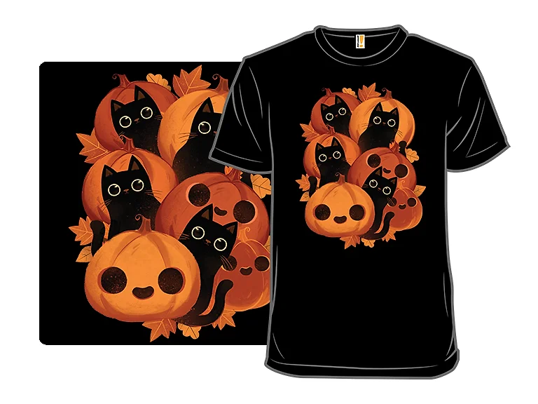 Pumpkins and Black Kitties!