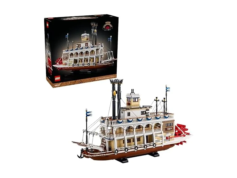 LEGO Ideas River Steamboat Building Set