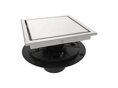 ELLO&ALLO 6 Inch Square Shower Drain Floor Drain