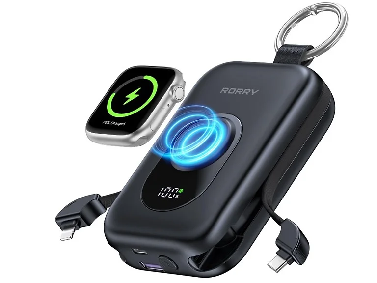 RORRY 20000mAh Power Bank w/ Wall Plug 30W