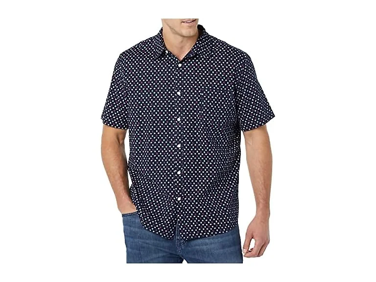 Amazon Essentials Men Short-sleeve Stretch Shirt