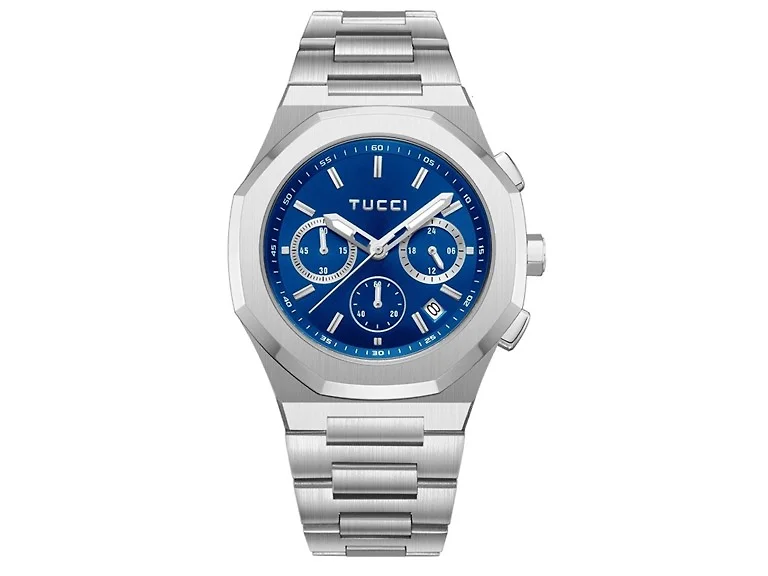 LUSSUOSO/ WATCH/ SILVER STAINLESS STEEL