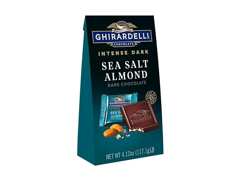 GHIRARDELLI Intense Dark Chocolate Squares, Sea