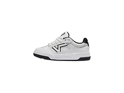Vans Unisex Upland Shoe, White/Black, 4/5.5