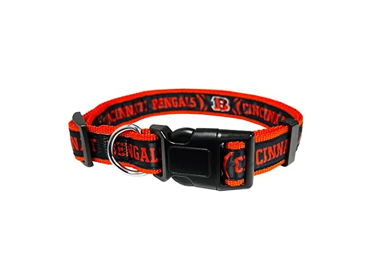 Pets First NFL PET Collar Cincinnati Bengals Dog