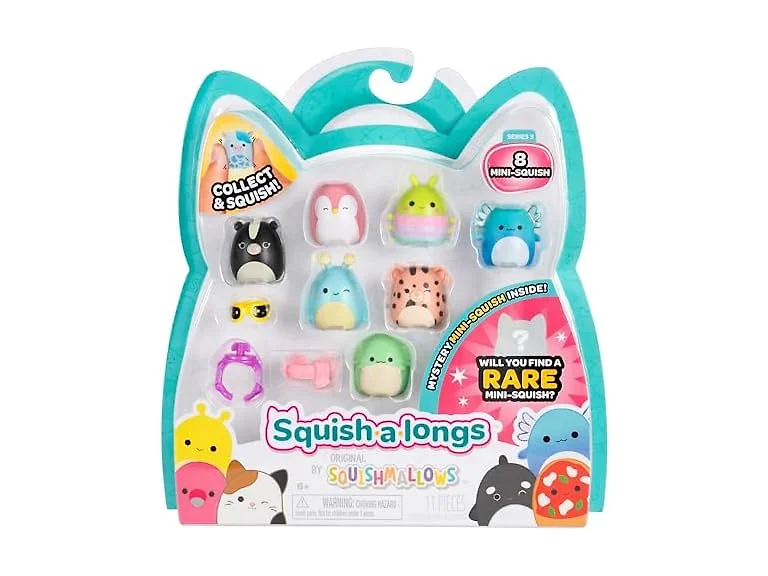 Squish-a-longs Mini-Squish 8-Pack (Wave 3, Style 1)