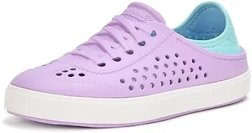 Skechers Kids Girls Breezy Steps Sneaker, Lavender/Aqua, 3 Little Kid