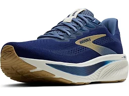 Brooks Ghost 17 Men's Shoes, Beacon Blue/Moonlight/Starfish, 7