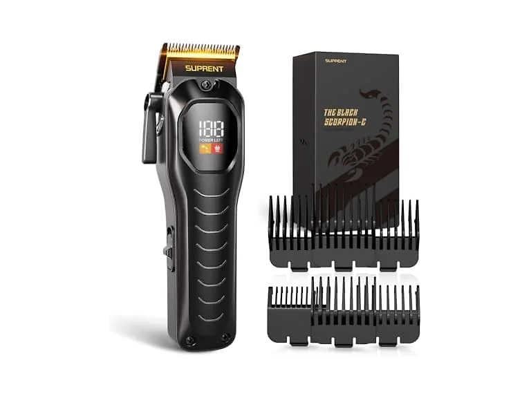 Men's Cordless Hair Clipper LED Display