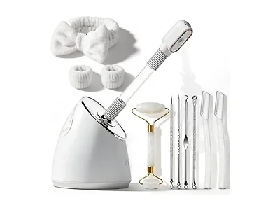 Facial Steamer Spa Kit, Nano Ionic Face