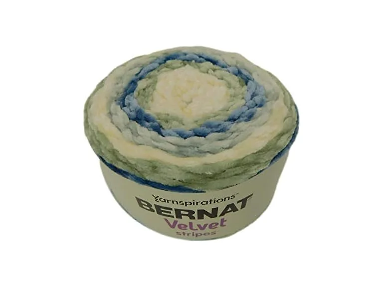 Bernat Velvet Stripes Yarn 10.5 Ounces 315
