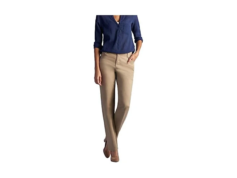 Lee Women (20 Long) All Day Straight Leg Pants