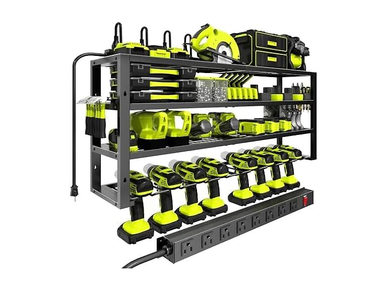 CFMASTER Power Tool Organizer Wall Mount