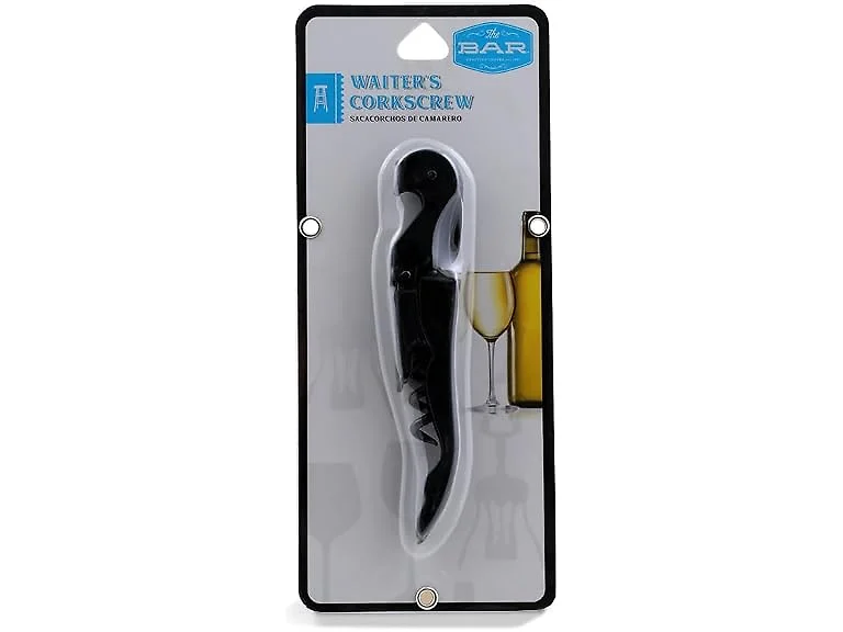 Brite Concepts Black Waiters Corkscrew