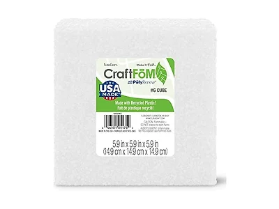 FloraCraft CraftFōM Cube 5.9 Inch x 5.9