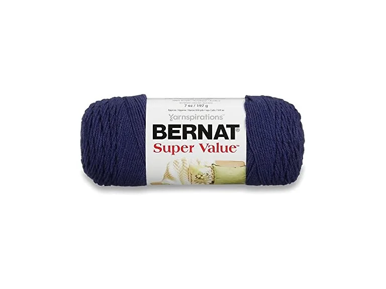 Bernat Super Value Yarn, 5 oz, Denim