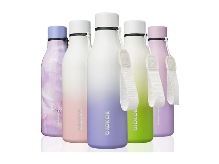 BJPKPK Insulated Water Bottles, 18 oz Lilac Elegance