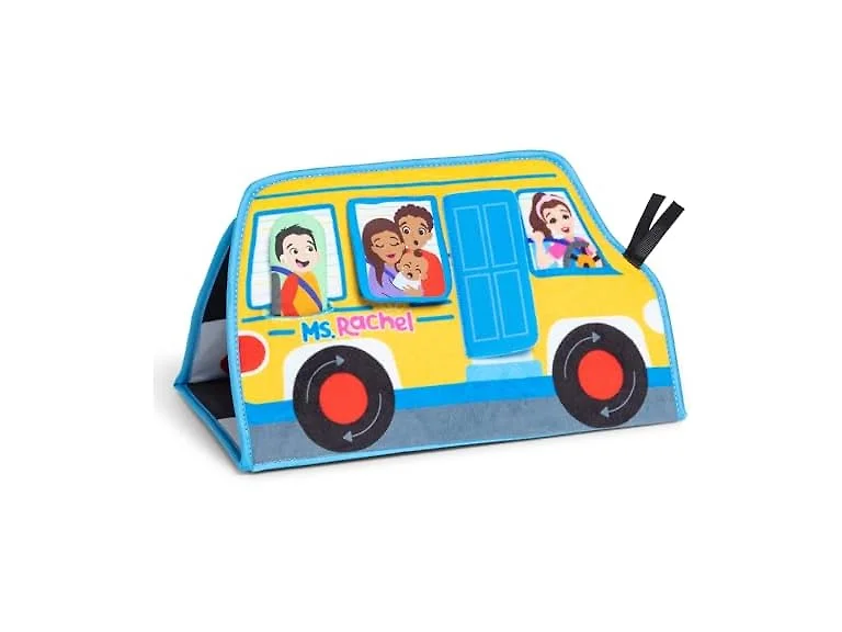 Ms. Rachel Boys Official Tummy Time Bus Mat Months