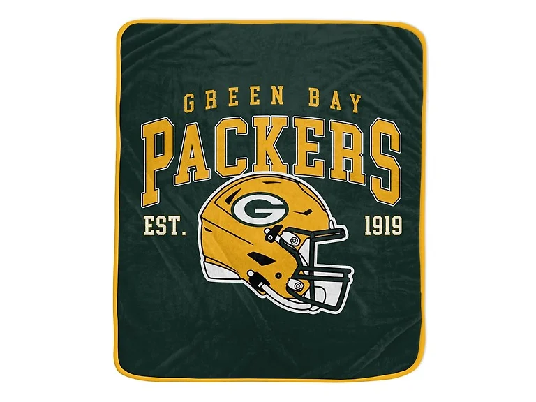 NFL Team Vintage Helmet Cozy Throw (50 x 60)