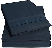 Classic Solid Microfiber Sheet Set