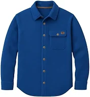 Field & Stream Men's Hail Call Fleece Shirt Jacket, Royal, Medium
