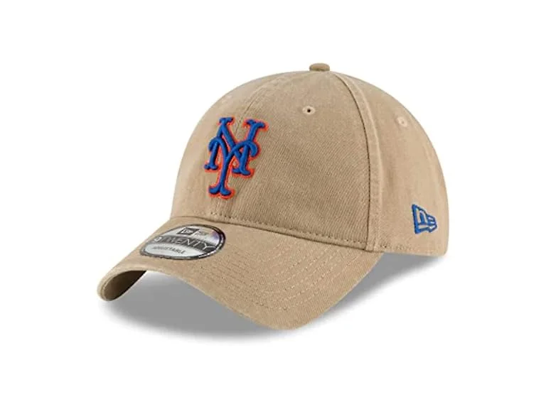 Mets Khaki 9TWENTY Adjustable Hat