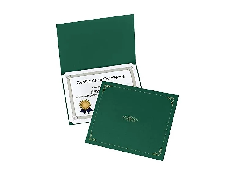 Oxford Green Diploma Certificate Holders