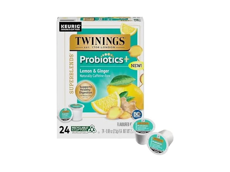 Twinings Probiotics+ Herbal Lemon &