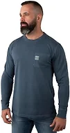 Field & Stream Men's Flush Out Long Sleeve Pocket Tee, Navy, Medium