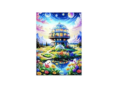 1000 Pc Magical Sky Jigsaw Puzzle 2 Pack