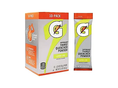 Gatorade Thirst Quencher Powder, 10 Count