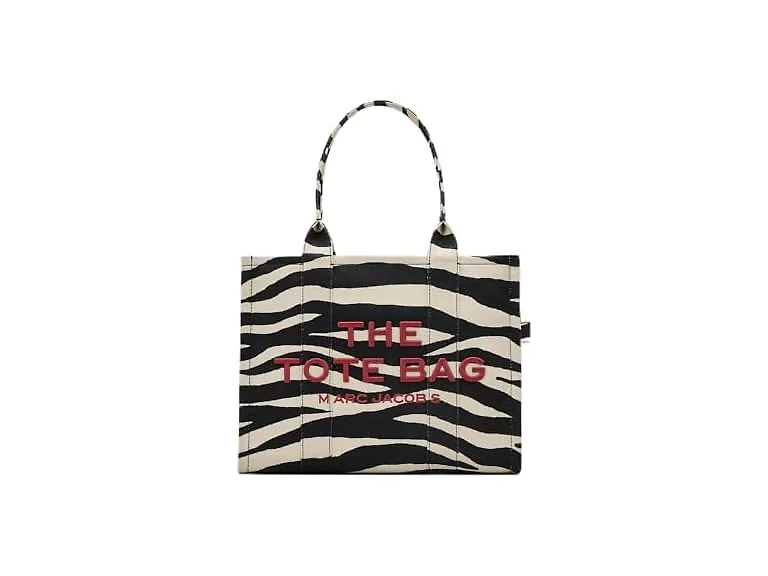 Marc Jacobs The Zebra Canvas Large Tote