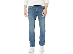 Amazon Essentials Men's Jeans, Slim Fit Stretch, Bootcut - Discontinued Colors, Medium Blue Vintage, 35W x 30L