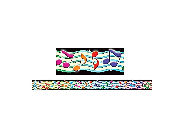 Teacher Created Resources Musical Notes Straight Trim