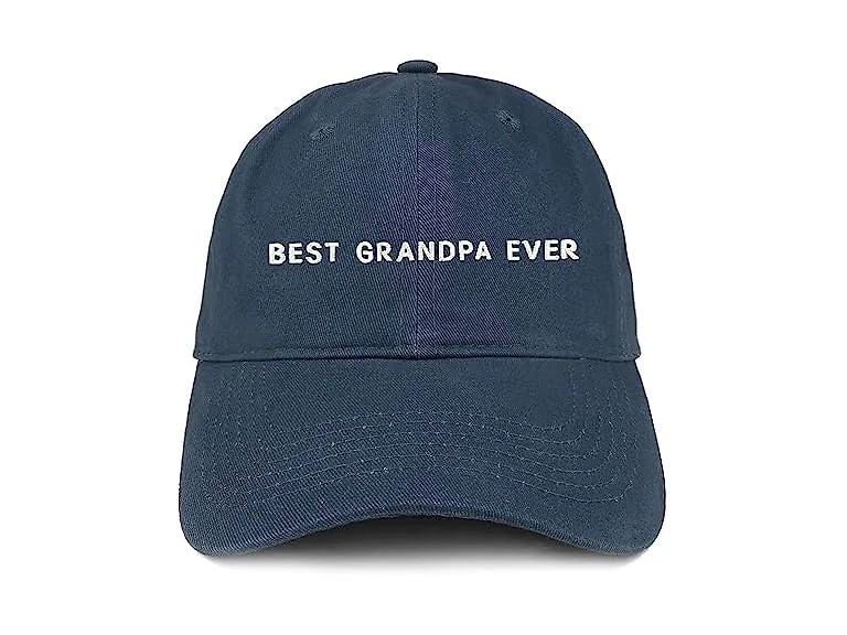 Trendy Apparel Shop Men (OS) Best Grandpa Ever Hat